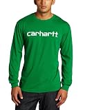 Carhartt Mens Mens Outlined Logo Graphic Long-Sleeve T-Shirt