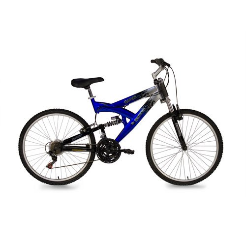 Shogun Meltdown Mountain Bike - Blue / Silver (26 ")