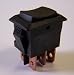 Mini 3 Position Double Pole Momentary On-Off-Momentary On Rocker Switch