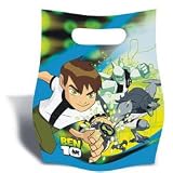 6 sachets Fête Ben 10 - Anniversaire Enfant - Goûter enfant