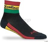 Salsa Socks LG/XL Rasta Bar