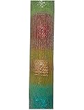 TMI Gifts Designer Netting Calidascope Pattern Supplies, 10-Yard/20-Inch, Turquoise/Red/Gold/Lime