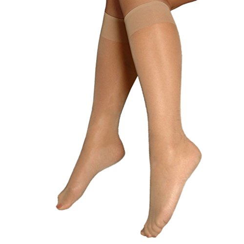 Berkshire Womens Ultra Sheer Knee High - Sandalfoot (Pack of 3) (6360)