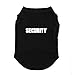 Pecute Cotton Black Pet Dog Puppy Cat T-Shirt Clothes with Letters Vest Apparel Costume (XS)