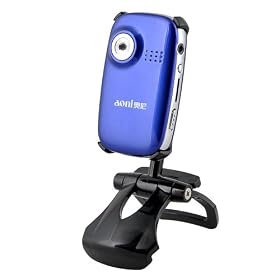 AONI Q715 Mini DVR Micro Digital Camcorder Recorder Webcam for Action Sports/Surveillance/Video Chat - Royal Blue