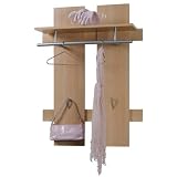FMD 436-001 Garderobe Genua - B/H/T: 80.0 x 115.0 x 31.5 cm, Buchevon "FMD M�bel"