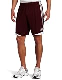adidas Mens Tiro 11 Short, Light Maroon/White, Small