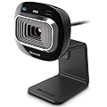 Microsoft - LifeCam HD 3000 - Webcam HD 720p filaire - 4 m�gapixels - Format 16:9 - Technologie TrueColor - Noir