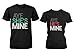 Aye She's Mine, Aye He's Mine Cute Matching Couple Shirts - Valentine's Day gift