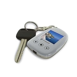 Handstands 1.5 Inch Digital Photo Frame Keychain (Silver)