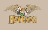  : HAWKMAN TAN Hawk Man T-Shirt Tee (Large)