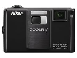 Nikon Coolpix S1000pj 12.1MP Digital Camera with Built-in Projector and 5x Wide Angle Optical Vibration Reduction (VR) Zoom