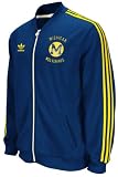 Adidas Michigan Wolverines Navy Blue Homecoming Full Zip Track Jacket