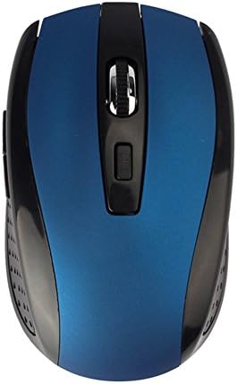 Generic Gaming Mouse 1000DPI Wireless Mice 1pc Blue Color