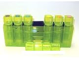 Med Sun Green 7 Day 4 Dose Pill Organizer