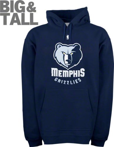 Memphis Grizzlies Big & Tall Primary Logo Fleece Hooded Sweatshirt