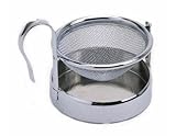 Kitchen Craft LeXpress Tea Strainer and Stand, Stainless Steel