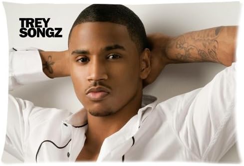 Trey Songz Custom Zippered Pillow Cases 20"x30" (Two sides)
