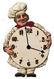 Fat Chef wall clock