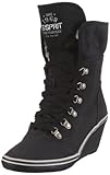 ESPRIT Lexa Lu Wedge Y13010, Damen Stiefel, Schwarz (black 001), EU 38
