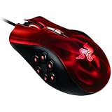 Razer Naga Hex MOBA PC Gaming Mouse - Red