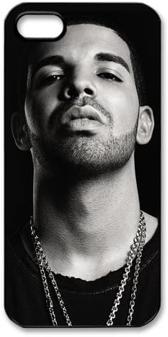 Makershouse Drake Plastic Case/cover for Apple Iphone 5/5s, Hard Case Black/white