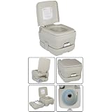 2.8 GAL Portable Camp Toilet Camping Flush Potty by Mega Brand