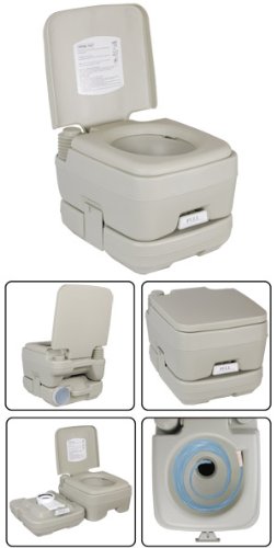 2.8 Gallon Portable Camping Toilet Travel Outdoor Potty
