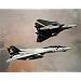 F-14 Tomcats (In Air) Art Poster Print - 16" X 20"