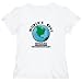 T-Shirt Womens White  WORLD'S BEST Nuclear Medicine Technologist - globe  Occupations