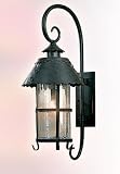 Camelot Outdoor Patio Lantern Natural Bronze