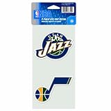 NBA Utah Jazz 4-by-8 Die Cut Decal