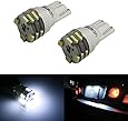 iJDMTOY 12-SMD 168 194 2825 T10 LED License Plate Light Bulbs, Xenon White