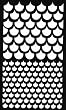 SCALES STENCIL Snazaroo Face Painting Stencil