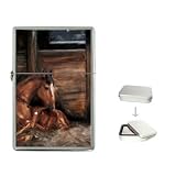 Limited Edition Violano Flip-Top Lighter Mare & Foal
