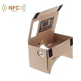Andoer  Google Cardboard ダンボール 製 組立 式 VR 3Dメガネ セット DIY キット  DIY Google Cardboard Virtual reality VR Mobile Phone 3D Glasses (5
