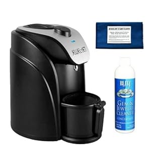 Bundle - 3 items: Jewel Jet 2 Steam Cleaner , Polishing Cloth and Jewelry Cleaner - 8oz