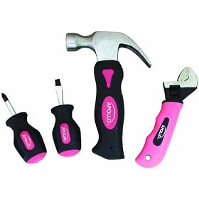Apollo Precision Tools DT0240P 4-Piece Stubby Set, Pink by Apollo