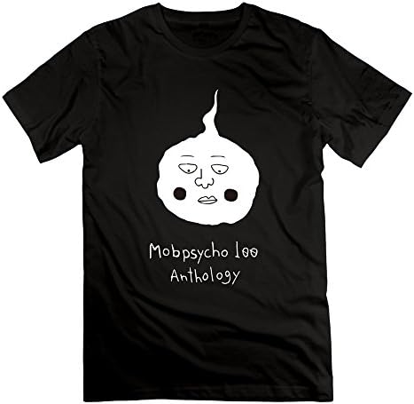 Nerdy Mob Psycho 100 Tome Kurata T-shirts Black Mens