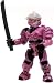 Halo Wars Mega Blocks LOOSE Mini Figure UNSC Pink Hayabusa Spartan with Katana_s-1