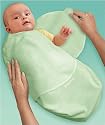 Kiddopotamus SwaddleMe 100% Cotton Knit Small, Sage