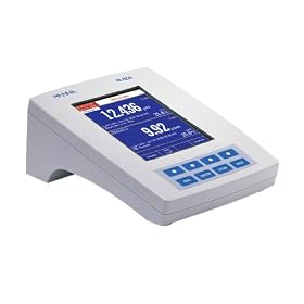 Hanna Instruments HI 4222 pH, ISE Dual Channel Bench Meter w Color LCD, 115V by Hanna Instruments