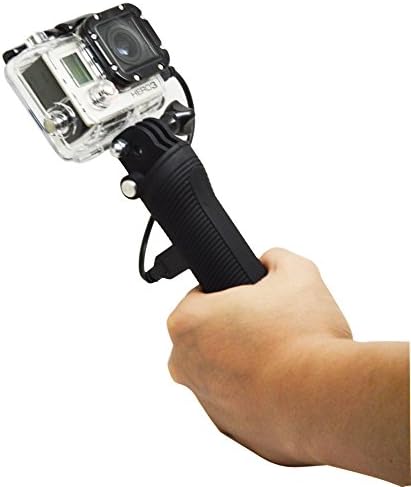 HQS Black 3300mAh Power Bank Handheld Grip Suitable For Go Pro Hero 4S 4 3+ 3 2 1 XiaoYii Cameras