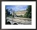 The New Building from the Cherwell Bridge, Magdalen College, Oxford, Oxfordshire, England Framed Art Poster Print by David Hunter, 22x18
