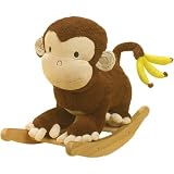 Rockabye Mocha Monkey Rocker