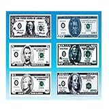 100 Mixed Bills Play Money