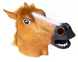 Forum Novelties Brown Horse Deluxe Latex Farm Animal Costume Mask