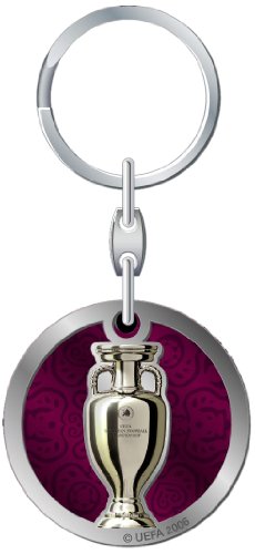 UEFA EURO 2012TM  Schlüsselanhänger Pokal, silber, EM-12-SA-AC