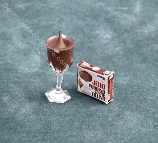 Buy Miniature Jello Chocolate Pudding Box with Pudding