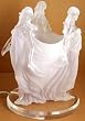 New Frosted Lucite Lamp 4 Ladies